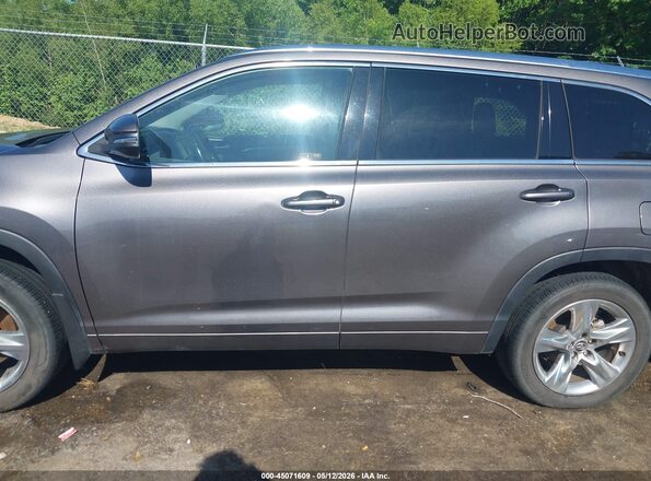 5TDYZRFH6JS244387 2018 TOYOTA LIMITED Gray Widok wnętrza 360 stopni