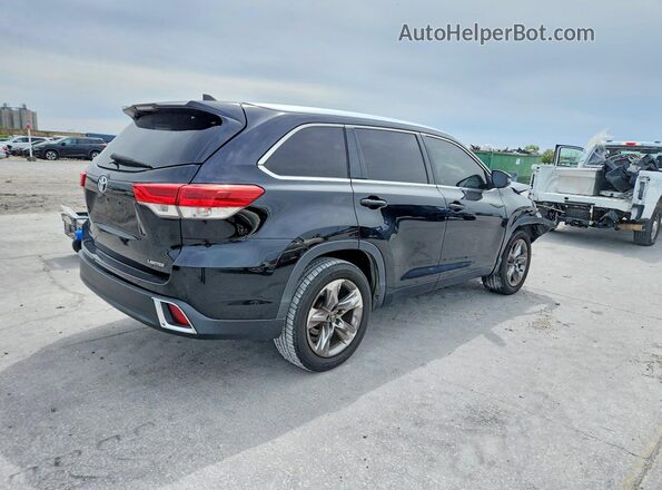 5TDYZRFH9JS251799 2018 TOYOTA LIMITED Black Задня права чверть