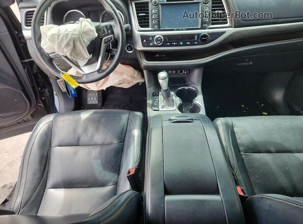 5TDYZRFH9JS251799 2018 TOYOTA LIMITED Black Вид панелі приладів