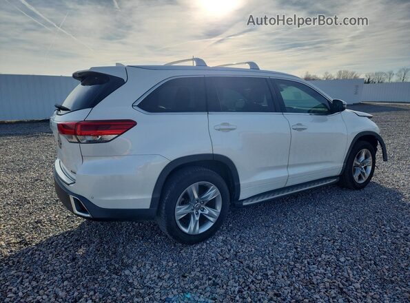 5TDYZRFH9JS276279 2018 TOYOTA HIGHLANDER White 