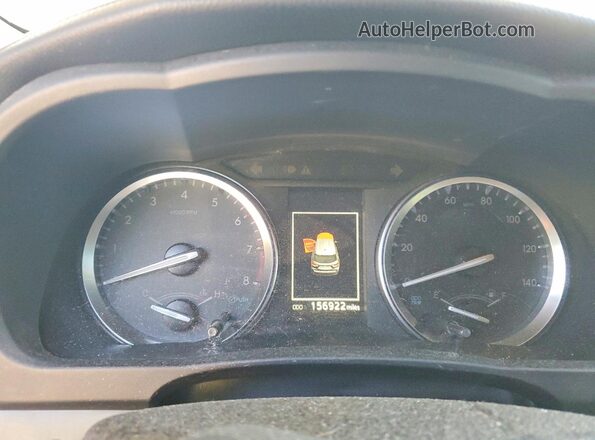 5TDYZRFHXHS220412 2017 TOYOTA HIGHLANDER White Instrument cluster view