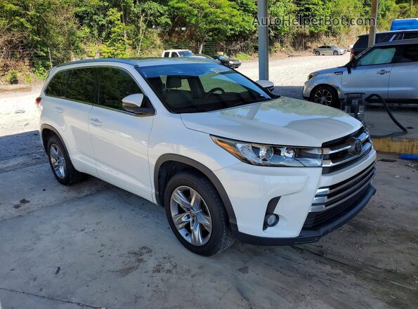 5TDYZRFHXHS220412 2017 TOYOTA HIGHLANDER White Front right
