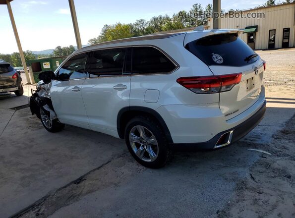 5TDYZRFHXHS220412 2017 TOYOTA HIGHLANDER White Rear left