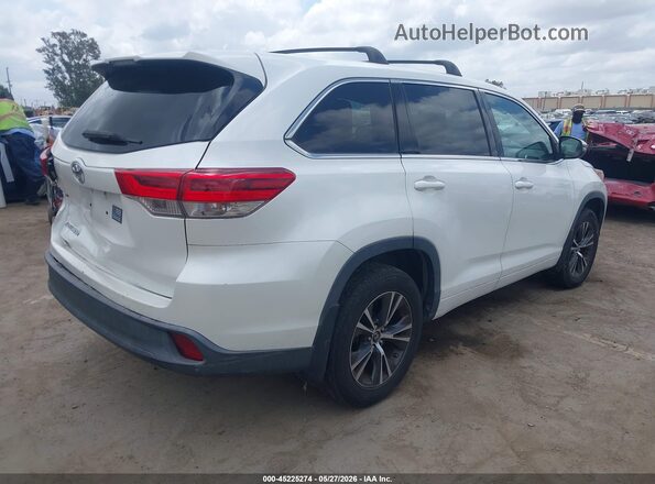 5TDZARFH1JS039281 2018 TOYOTA HIGHLANDER White Tył prawy