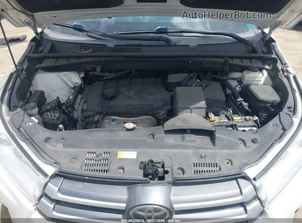 5TDZARFH1JS039281 2018 TOYOTA HIGHLANDER White Widok z tyłu