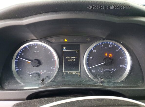 5TDZARFHXJS036430 2018 TOYOTA HIGHLANDER Gray ხელსაწყოთა პანელის ხედი