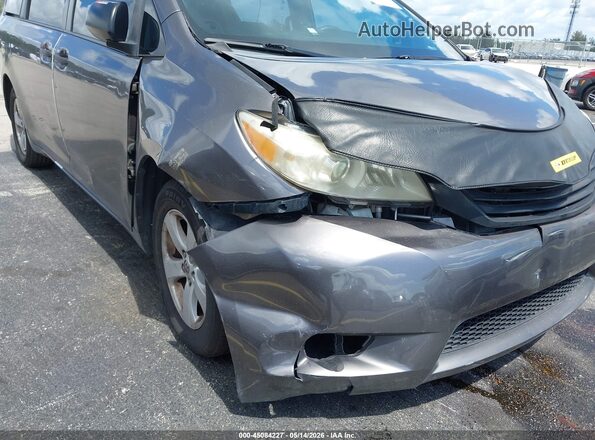 5TDZK3DC4GS743484 2016 TOYOTA SIENNA Brown Դիմացի տեսք