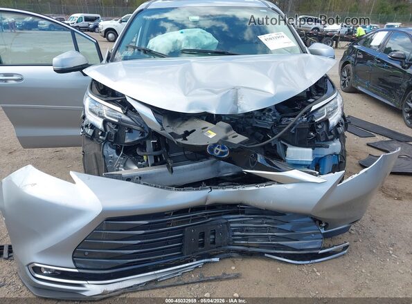 5TDZSKFC1RS119376 2024 TOYOTA LIMITED Silver ხელსაწყოთა პანელის ხედი