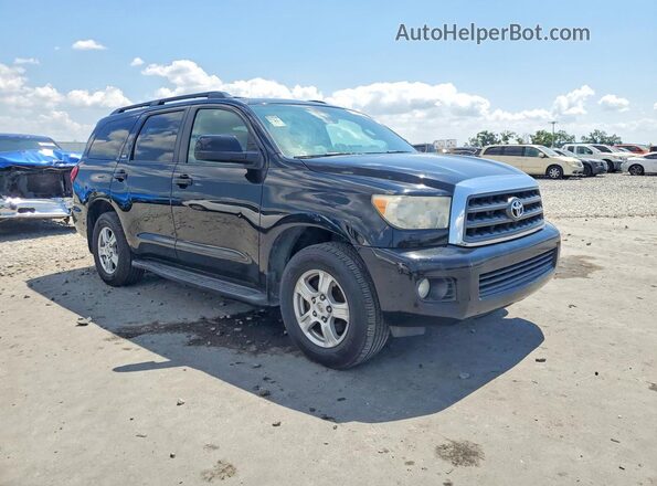 5TDZY5G12GS063622 2016 TOYOTA SEQUOIA Black Front right