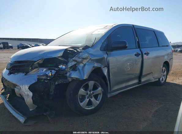 5TDZZ3DC2LS057353 2020 TOYOTA SIENNA Silver 