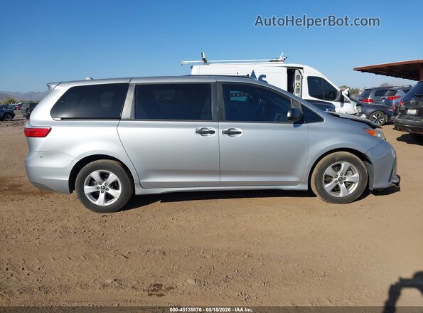 5TDZZ3DC2LS057353 2020 TOYOTA SIENNA Silver Панорамний вид салону 360°