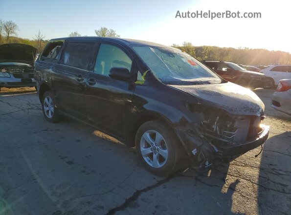5TDZZ3DC2LS066814 2020 TOYOTA SIENNA Черный Передняя правая четверть