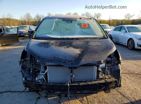 5TDZZ3DC2LS066814 2020 TOYOTA SIENNA Черный Вид спереди