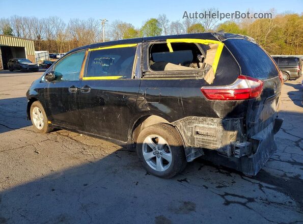 5TDZZ3DC2LS066814 2020 TOYOTA SIENNA Черный Задняя левая четверть