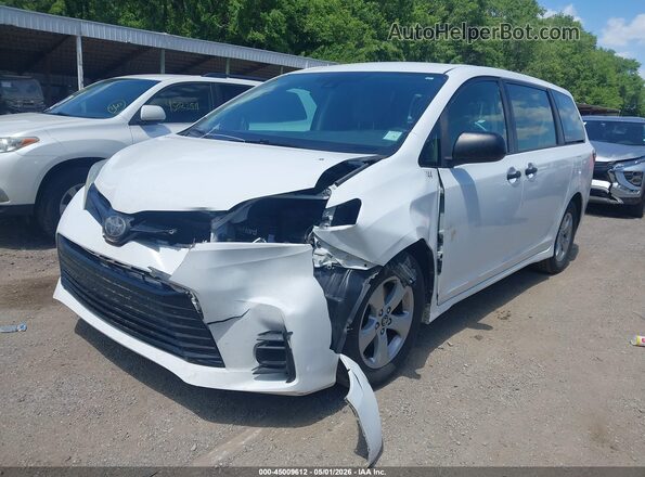 5TDZZ3DC7JS960725 2018 TOYOTA SIENNA White Передня ліва чверть