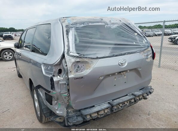 5TDZZ3DC9HS898304 2017 TOYOTA SIENNA Gray წინა ხედი