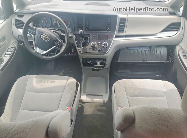 5TDZZ3DCXLS088110 2020 TOYOTA SIENNA Two Tone წინა პანელის ხედი