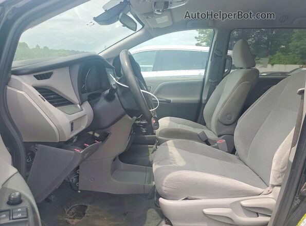 5TDZZ3DCXLS088110 2020 TOYOTA SIENNA Two Tone წინა სალონის ხედი