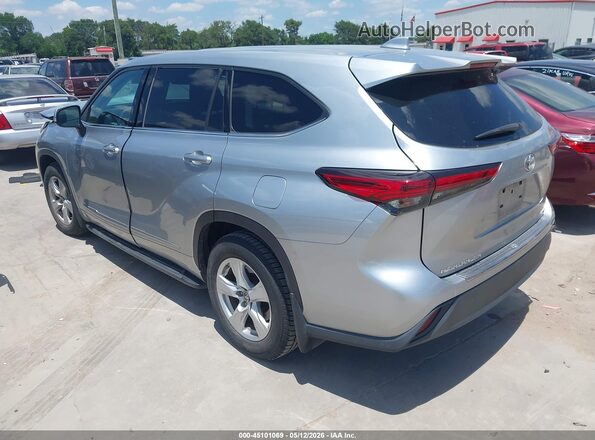 5TDZZRAH4LS015995 2020 TOYOTA LE Silver Trasero izquierdo