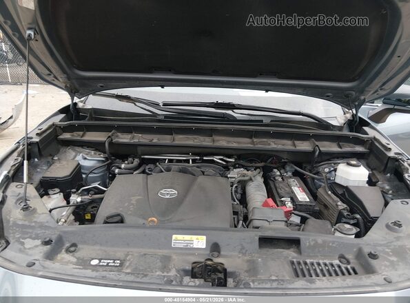 5TDZZRAH9LS019802 2020 TOYOTA HIGHLANDER Light Blue Widok z tyłu