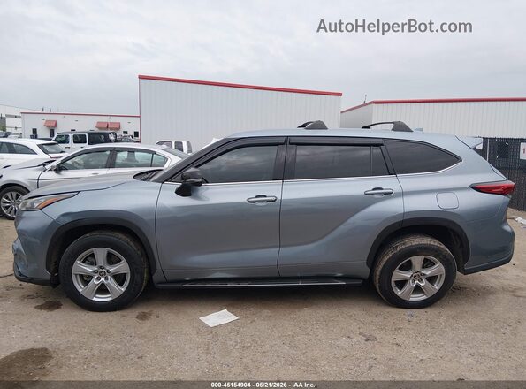 5TDZZRAH9LS019802 2020 TOYOTA HIGHLANDER Light Blue Widok wnętrza 360 stopni