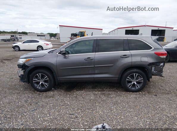 5TDZZRFH2HS197910 2017 TOYOTA HIGHLANDER Gray 
