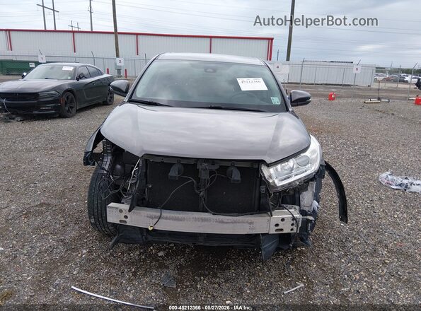 5TDZZRFH2HS197910 2017 TOYOTA HIGHLANDER Gray Սալոնի հետևի տեսք