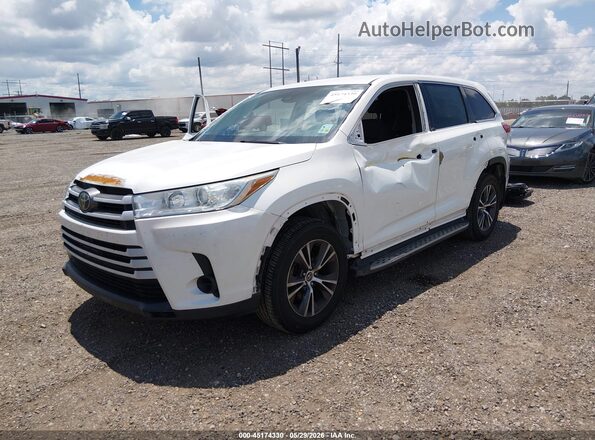 5TDZZRFH2JS264415 2018 TOYOTA HIGHLANDER White Front left