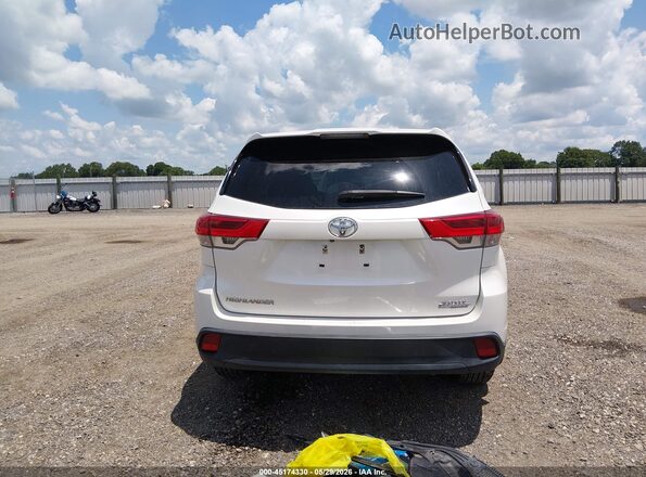 5TDZZRFH2JS264415 2018 TOYOTA HIGHLANDER White 