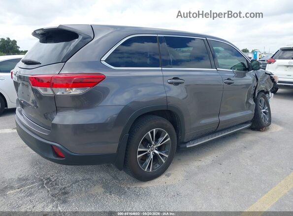 5TDZZRFH3HS205898 2017 TOYOTA HIGHLANDER Серый Задняя правая четверть
