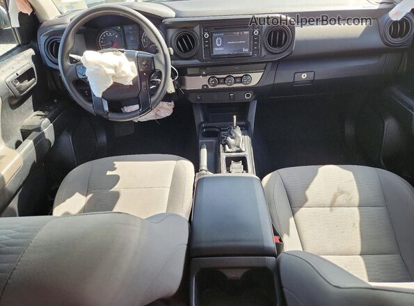 5TFAX5GN5KX147567 2019 TOYOTA TACOMA White Dashboard view