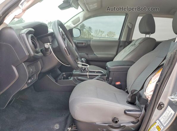 5TFAX5GN7MX192559 2021 TOYOTA TACOMA Серебряный Вид салона спереди