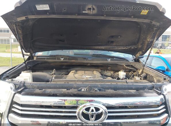 5TFAY5F10HX638875 2017 TOYOTA TUNDRA Black Հետևի տեսք