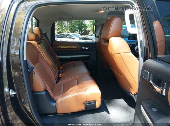 5TFAY5F10KX825525 2019 TOYOTA TUNDRA Brown Widok naklejki z numerem VIN
