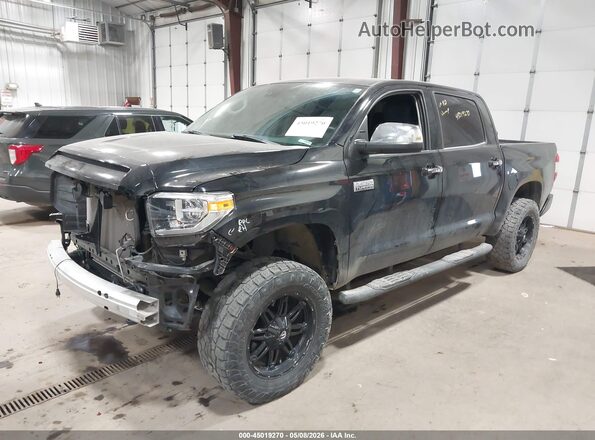 5TFAY5F11LX893589 2020 TOYOTA TUNDRA Black Vista tres cuartos delantera izquierda