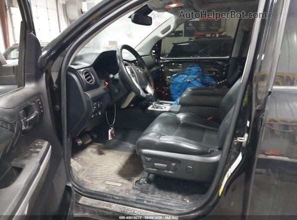 5TFAY5F11LX893589 2020 TOYOTA TUNDRA Black Vista interior delantera