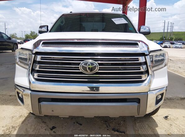 5TFAY5F12KX795119 2019 TOYOTA TUNDRA White Vista del cuadro de instrumentos