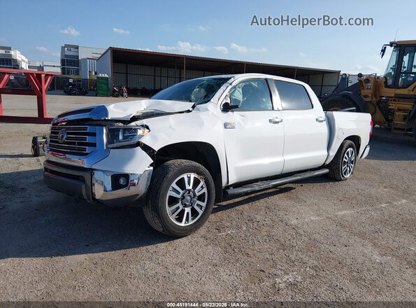 5TFAY5F19LX881965 2020 TOYOTA TUNDRA White Передня ліва чверть
