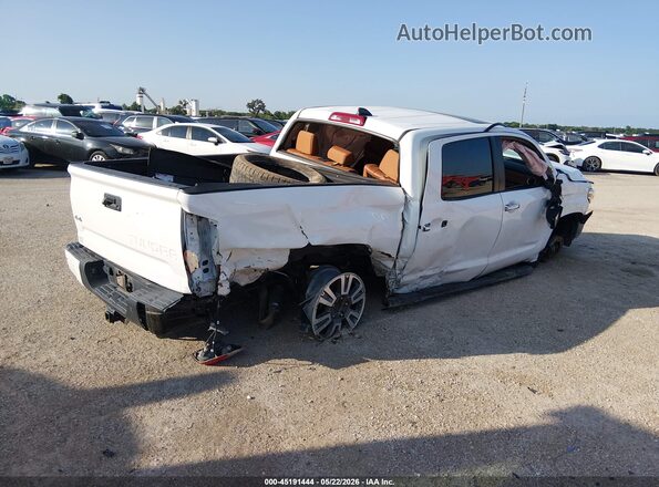 5TFAY5F19LX881965 2020 TOYOTA TUNDRA White Задня права чверть