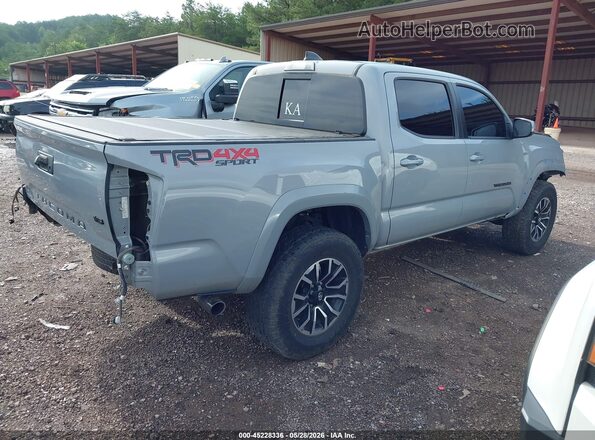 5TFCZ5AN0MX274418 2021 TOYOTA TACOMA Gray Задня права чверть