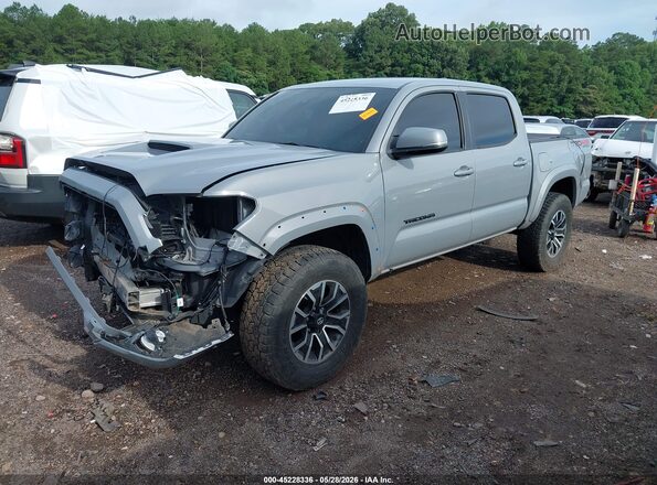 5TFCZ5AN0MX274418 2021 TOYOTA TACOMA Gray Передня ліва чверть