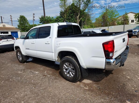 5TFCZ5AN4JX129331 2018 TOYOTA TACOMA Белый Задняя левая четверть