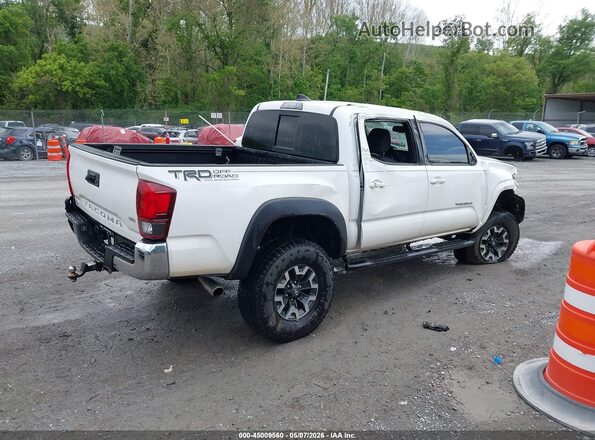 5TFCZ5AN6KX210588 2019 TOYOTA TACOMA Белый Задняя правая четверть