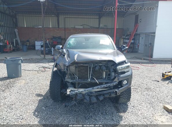 5TFCZ5AN8MX250657 2021 TOYOTA TACOMA Gray Widok wnętrza z tyłu