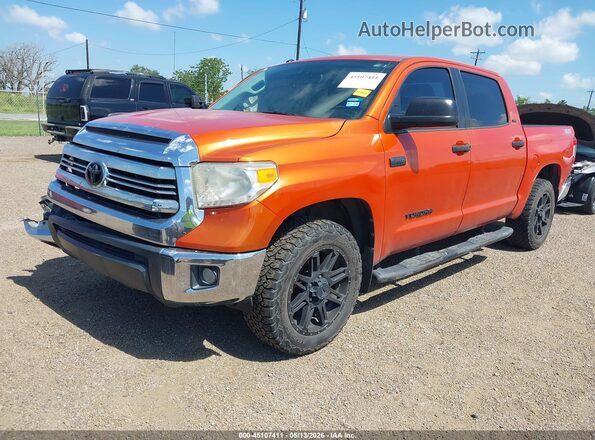 5TFDW5F12HX674666 2017 TOYOTA TUNDRA Orange Przód lewy