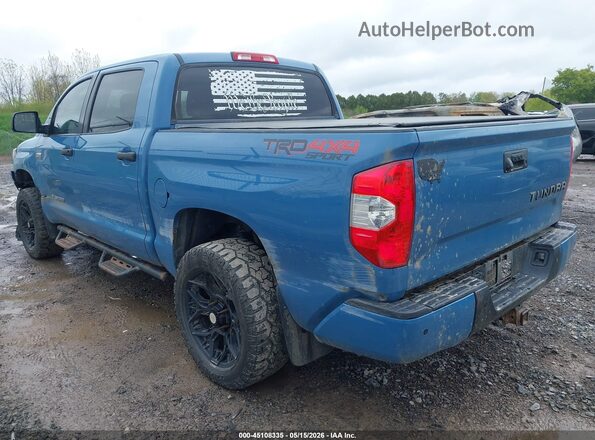 5TFDW5F16KX858399 2019 TOYOTA TUNDRA Blue Հետևի ձախ