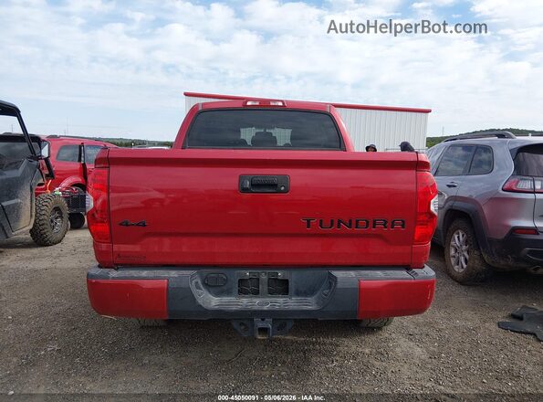 5TFDY5F11HX584550 2017 TOYOTA TUNDRA Red 