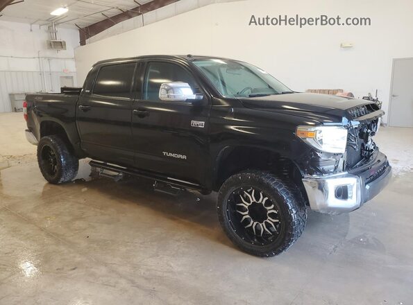 5TFDY5F11JX730838 2018 TOYOTA TUNDRA Black 
