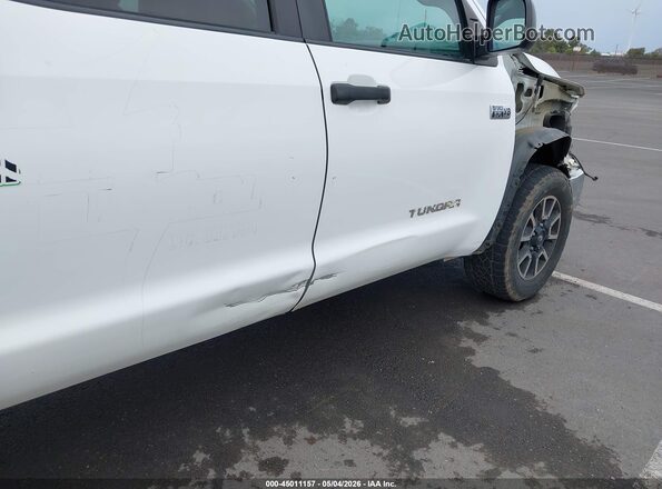5TFDY5F14JX699231 2018 TOYOTA TUNDRA White 