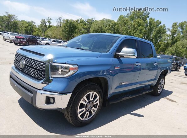 5TFDY5F17LX886076 2020 TOYOTA TUNDRA Light Blue Передняя левая четверть